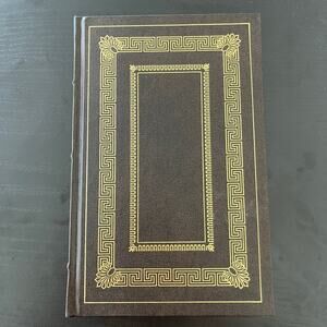 Selected Dialogues-Plato-Franklin Library Vintage Leather Book Gold Gilted 1983